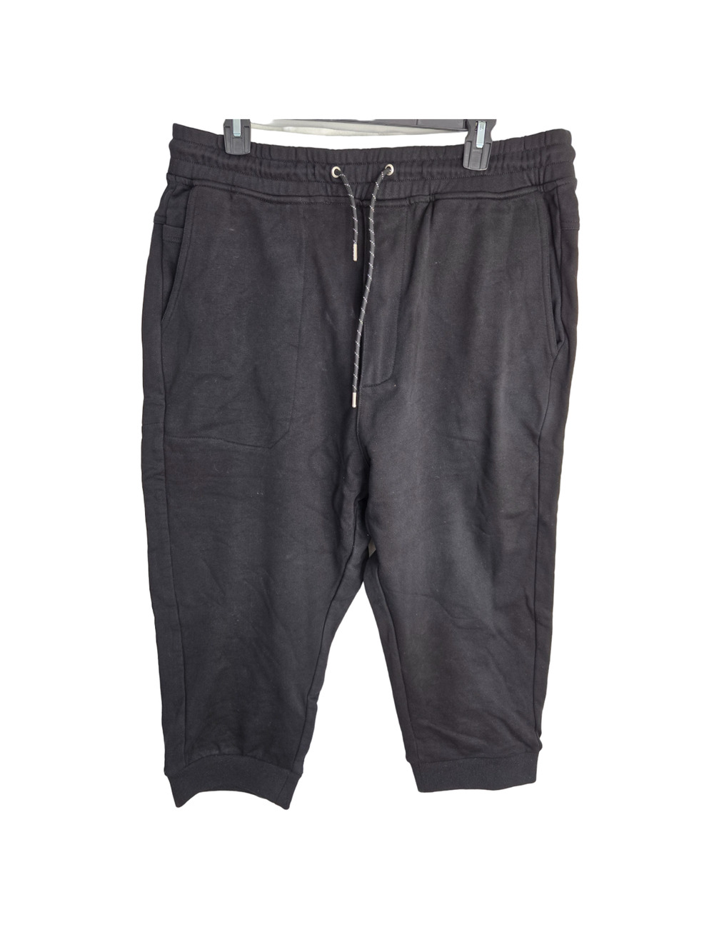 Tackma Black Elastic Waist Drawstring Men's Grazer Shorts Size XL NWT